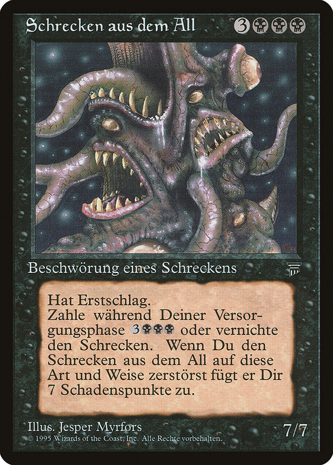 Cosmic Horror (German) - "Schrecken aus dem All" [Renaissance] | GrognardGamesBatavia