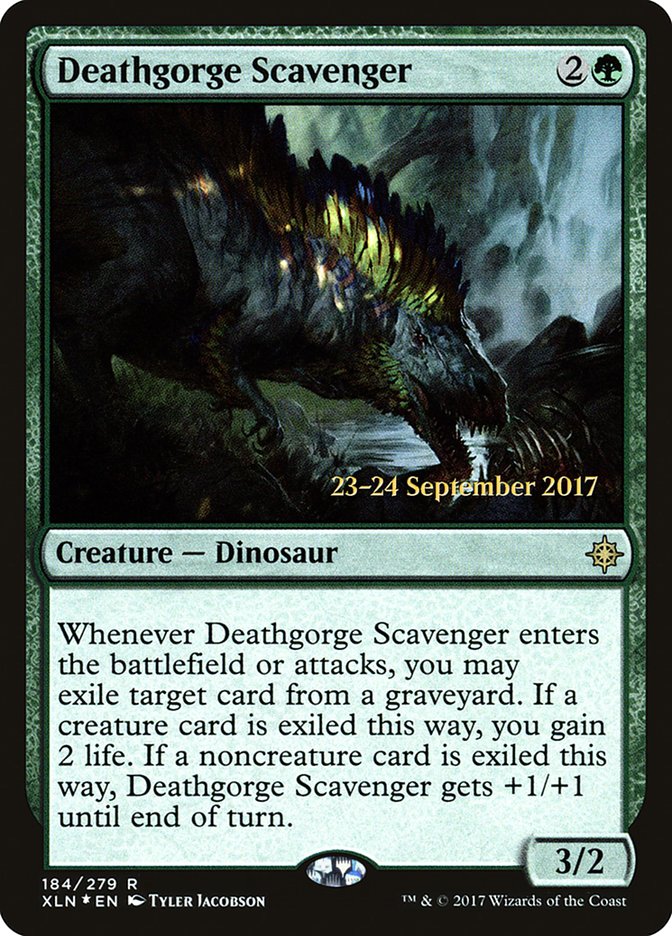 Deathgorge Scavenger [Ixalan Prerelease Promos] | GrognardGamesBatavia