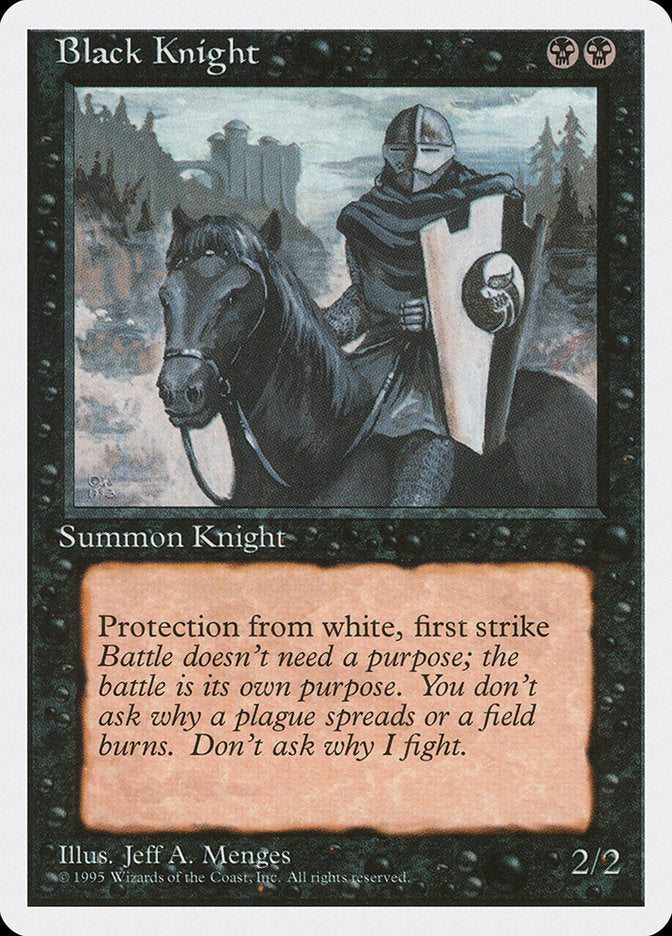 Black Knight [Fourth Edition] | GrognardGamesBatavia