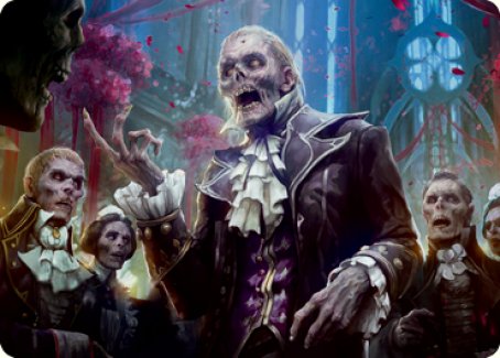 Undead Butler Art Card [Innistrad: Crimson Vow Art Series] | GrognardGamesBatavia