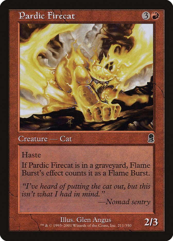 Pardic Firecat [Odyssey] | GrognardGamesBatavia