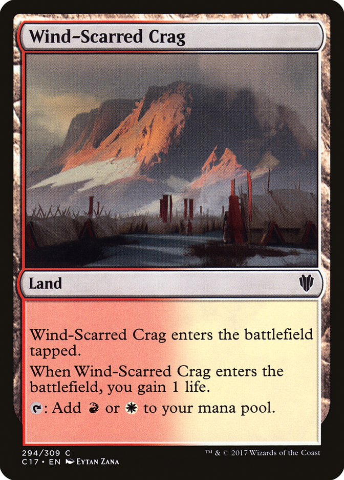 Wind-Scarred Crag [Commander 2017] | GrognardGamesBatavia