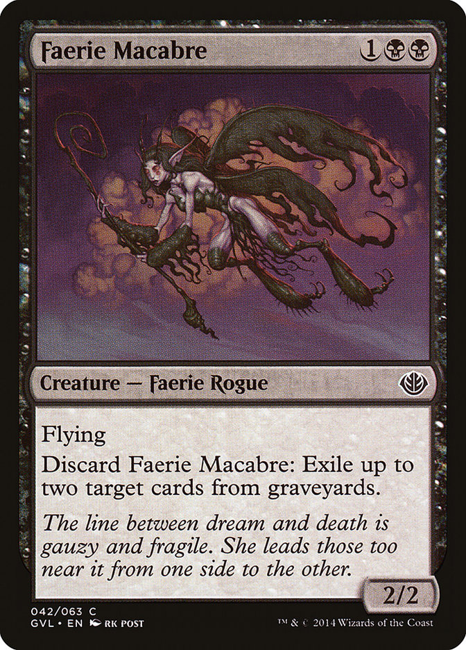 Faerie Macabre (Garruk vs. Liliana) [Duel Decks Anthology] | GrognardGamesBatavia