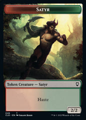 Satyr // Beast Double-Sided Token [Commander Legends: Battle for Baldur's Gate Tokens] | GrognardGamesBatavia