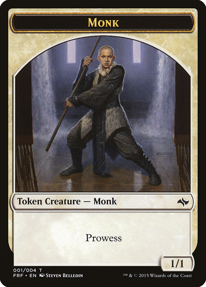 Monk Token [Fate Reforged Tokens] | GrognardGamesBatavia