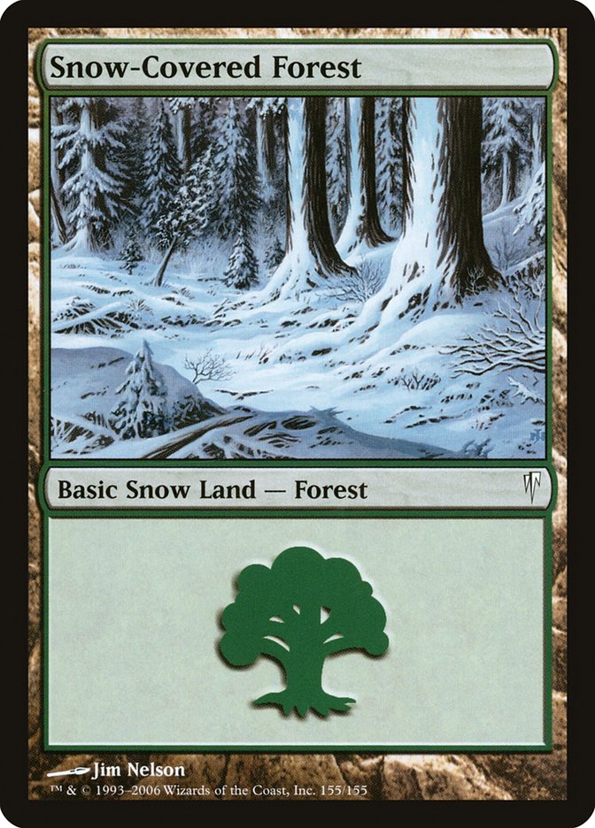 Snow-Covered Forest [Coldsnap] | GrognardGamesBatavia