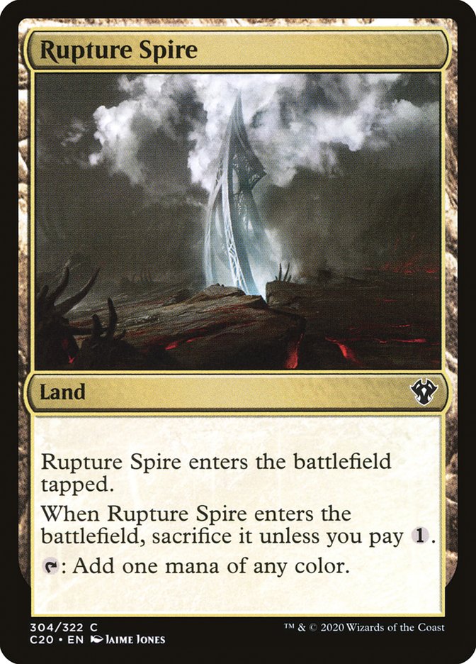 Rupture Spire [Commander 2020] | GrognardGamesBatavia