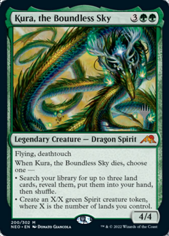 Kura, the Boundless Sky (Promo Pack) [Kamigawa: Neon Dynasty Promos] | GrognardGamesBatavia