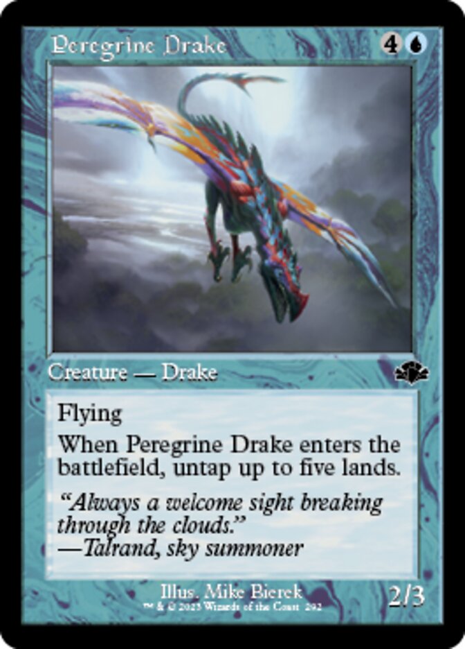 Peregrine Drake (Retro) [Dominaria Remastered] | GrognardGamesBatavia