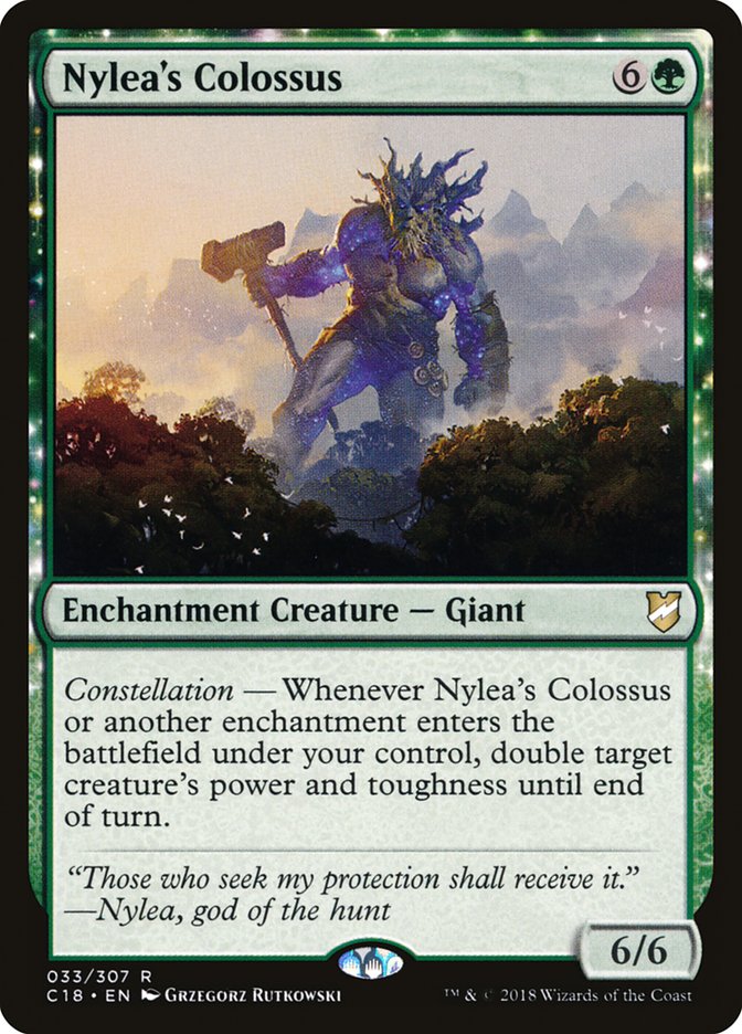 Nylea's Colossus [Commander 2018] | GrognardGamesBatavia