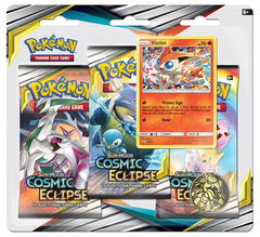 Sun & Moon: Cosmic Eclipse - 3-Pack Blister (Victini) | GrognardGamesBatavia