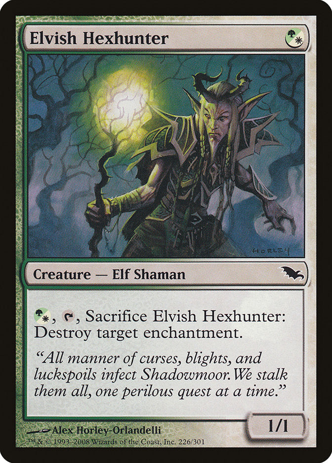 Elvish Hexhunter [Shadowmoor] | GrognardGamesBatavia