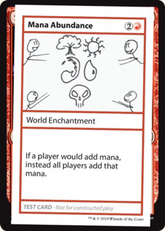 Mana Abundance (2021 Edition) [Mystery Booster Playtest Cards] | GrognardGamesBatavia