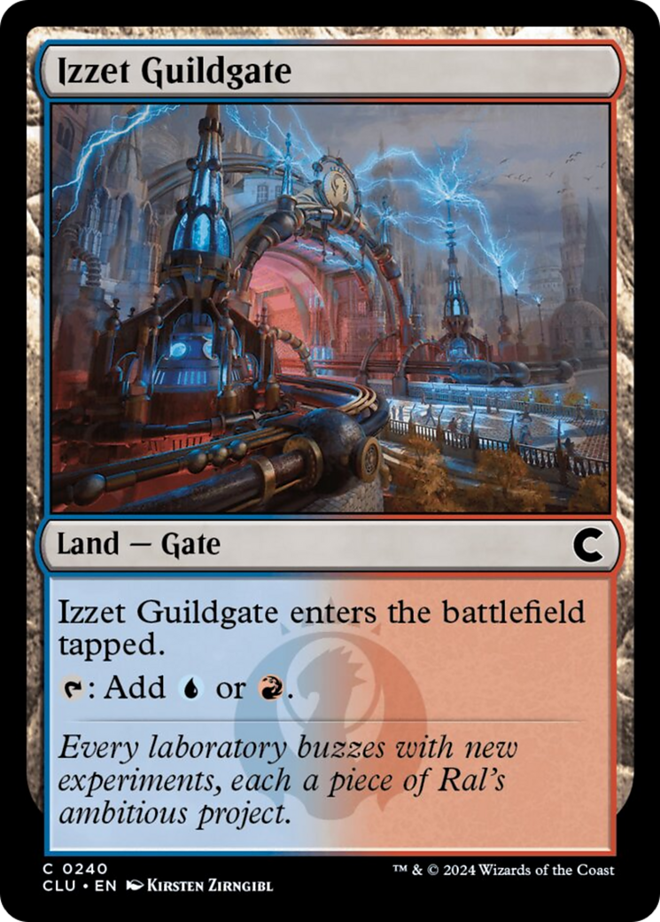 Izzet Guildgate [Ravnica: Clue Edition] | GrognardGamesBatavia