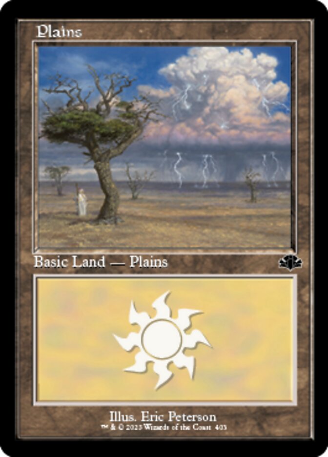 Plains (403) (Retro) [Dominaria Remastered] | GrognardGamesBatavia