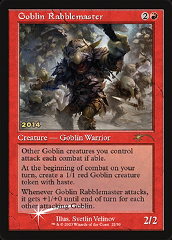 Goblin Rabblemaster [30th Anniversary Promos] | GrognardGamesBatavia