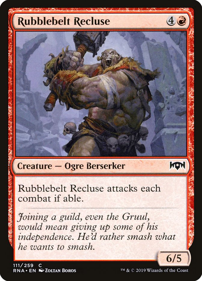 Rubblebelt Recluse [Ravnica Allegiance] | GrognardGamesBatavia