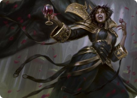 Bloodcrazed Socialite Art Card [Innistrad: Crimson Vow Art Series] | GrognardGamesBatavia