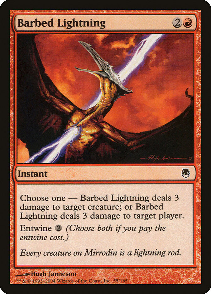 Barbed Lightning [Darksteel] | GrognardGamesBatavia