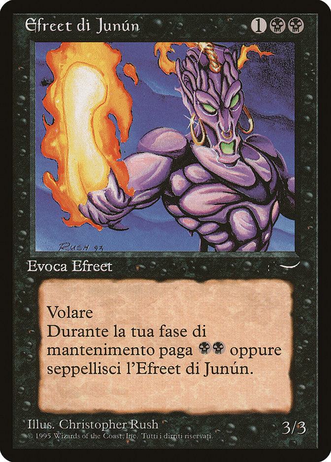 Junun Efreet (Italian) - "Efreet di Junun" [Rinascimento] | GrognardGamesBatavia