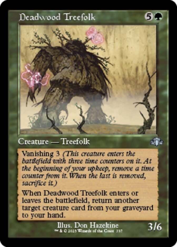 Deadwood Treefolk (Retro) [Dominaria Remastered] | GrognardGamesBatavia