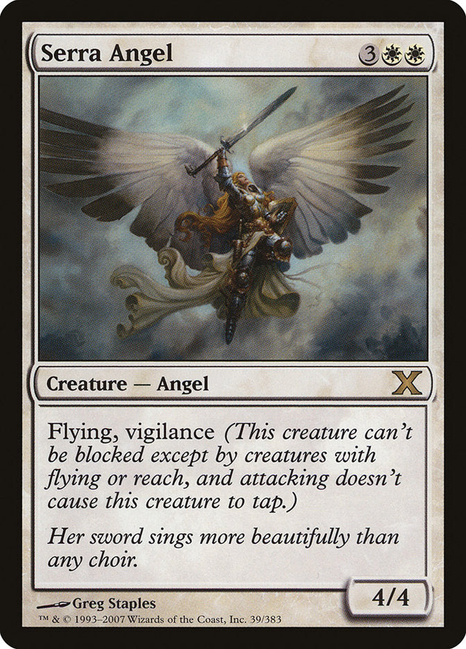 Serra Angel [Tenth Edition] | GrognardGamesBatavia