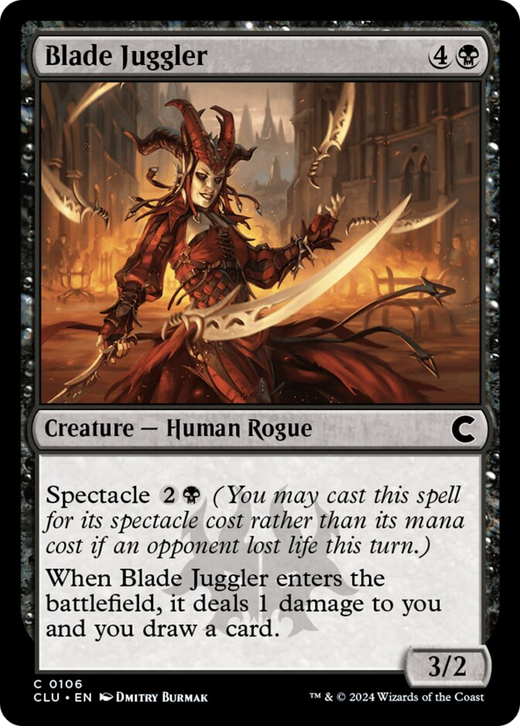 Blade Juggler [Ravnica: Clue Edition] | GrognardGamesBatavia