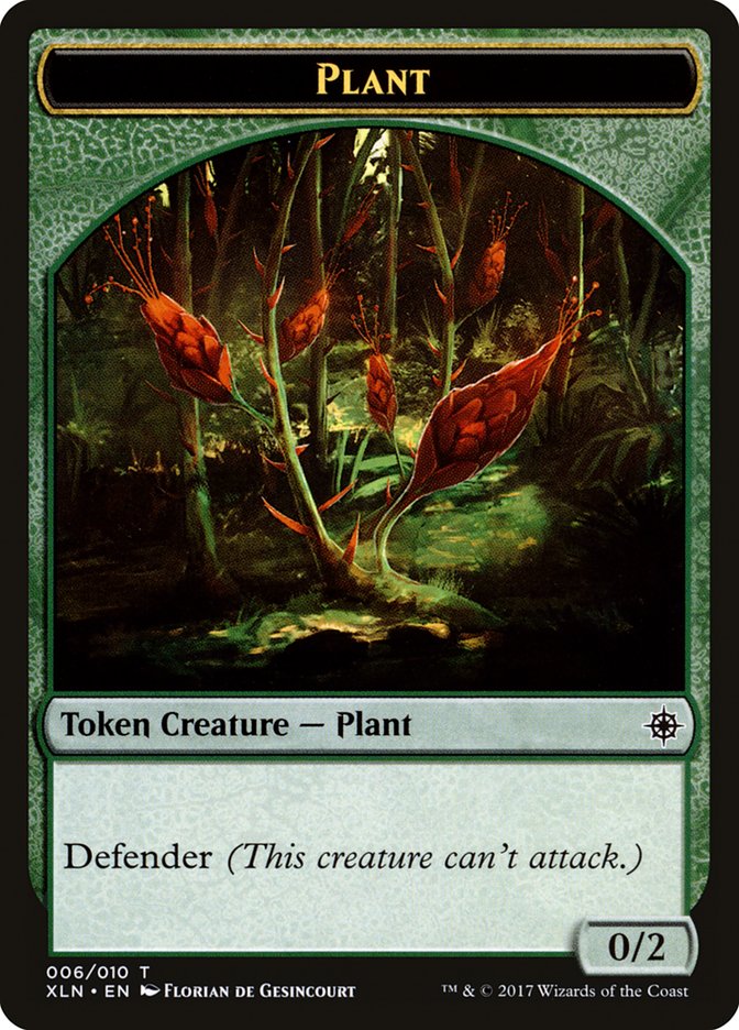 Plant Token [Ixalan Tokens] | GrognardGamesBatavia