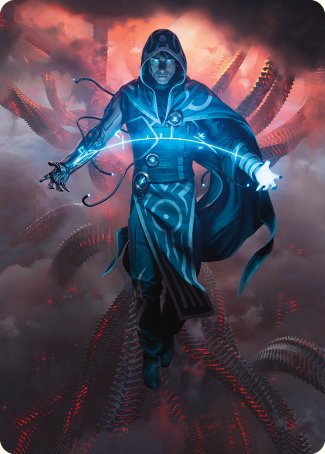 Jace, the Perfected Mind Art Card [Phyrexia: All Will Be One Art Series] | GrognardGamesBatavia