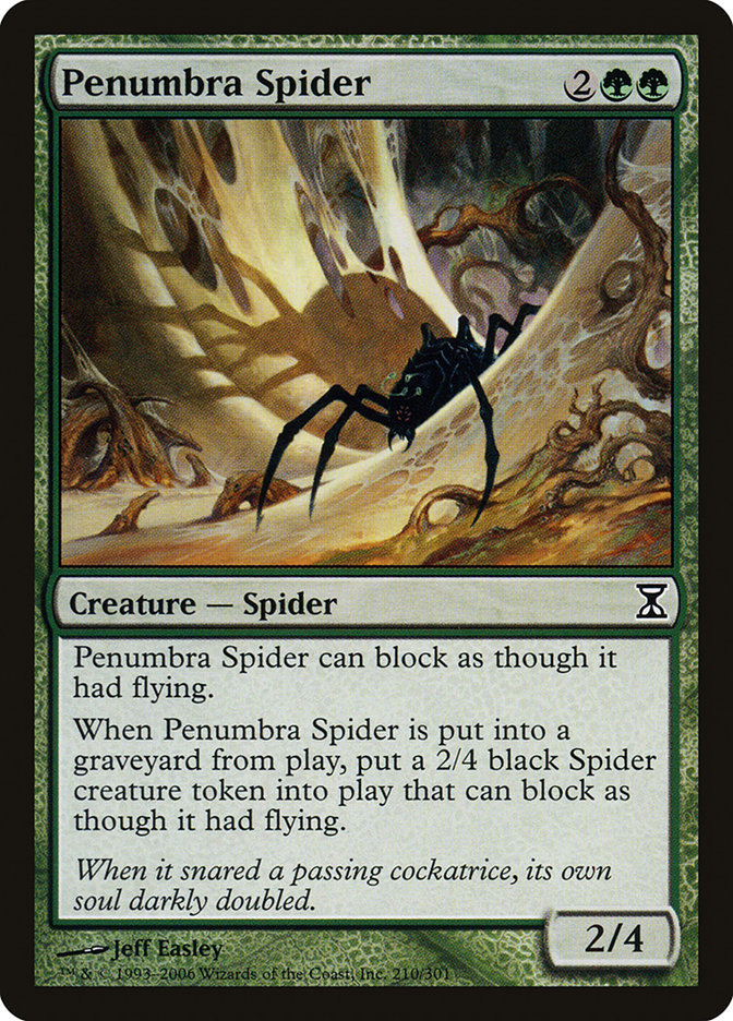 Penumbra Spider [Time Spiral] | GrognardGamesBatavia