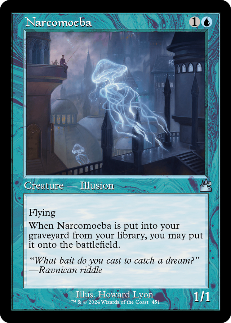 Narcomoeba (Retro Frame) [Ravnica Remastered] | GrognardGamesBatavia