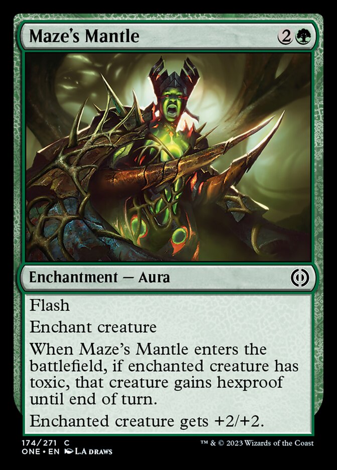 Maze's Mantle [Phyrexia: All Will Be One] | GrognardGamesBatavia