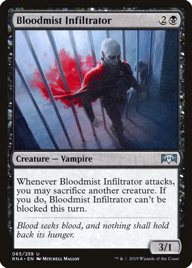 Bloodmist Infiltrator [Ravnica Allegiance] | GrognardGamesBatavia