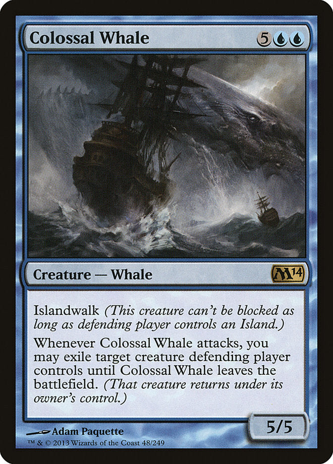 Colossal Whale [Magic 2014] | GrognardGamesBatavia