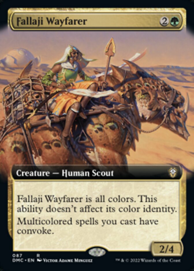 Fallaji Wayfarer (Extended Art) [Dominaria United Commander] | GrognardGamesBatavia