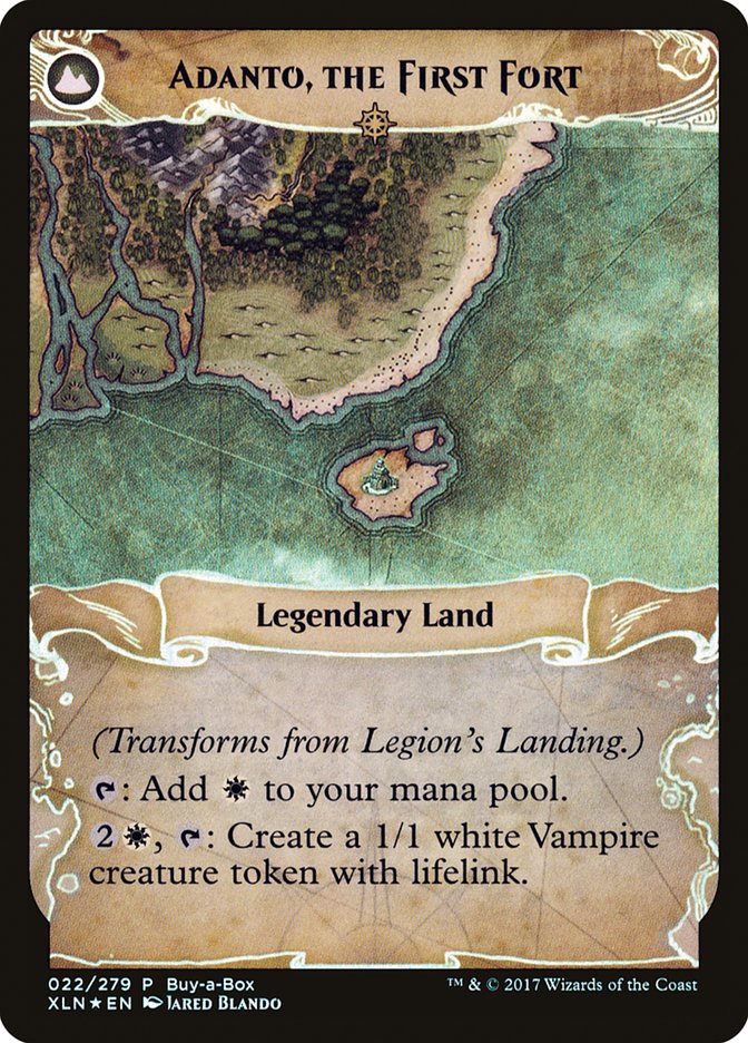 Legion's Landing // Adanto, the First Fort (Buy-A-Box) [Ixalan Treasure Chest] | GrognardGamesBatavia