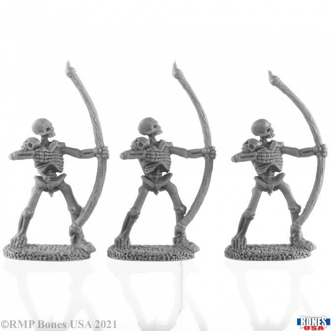 30024 Reaper Bones Skeleton Archers | GrognardGamesBatavia
