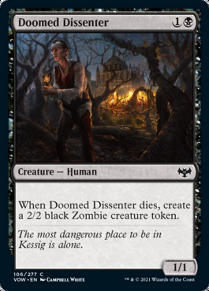 Doomed Dissenter [Innistrad: Crimson Vow] | GrognardGamesBatavia