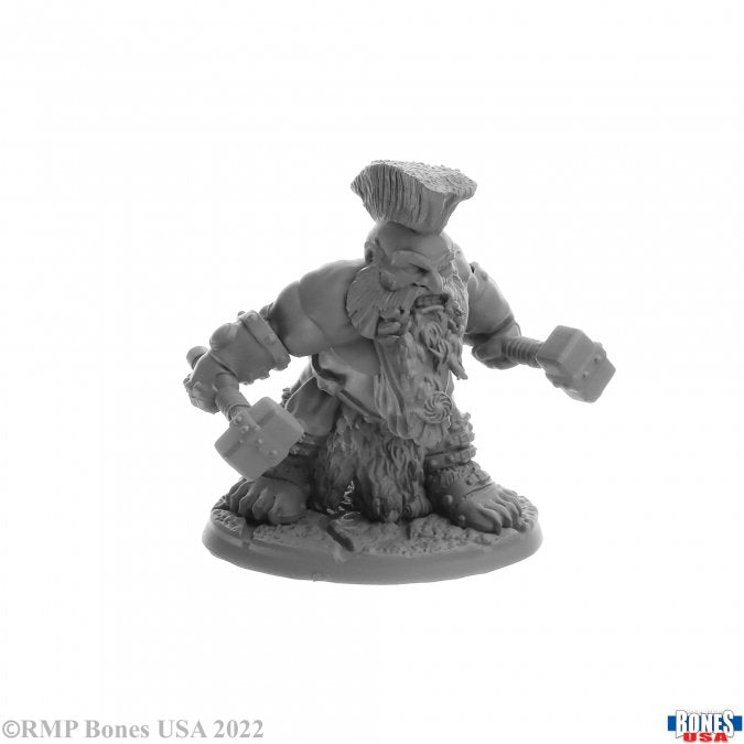 Bones 30089 Dorn Ironspike, Dwarf Warrior | GrognardGamesBatavia