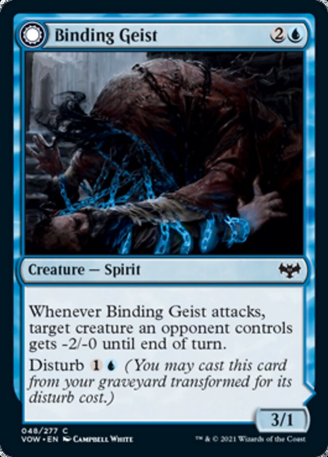 Binding Geist // Spectral Binding [Innistrad: Crimson Vow] | GrognardGamesBatavia