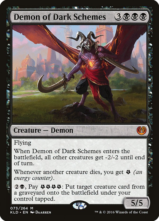 Demon of Dark Schemes [Kaladesh] | GrognardGamesBatavia