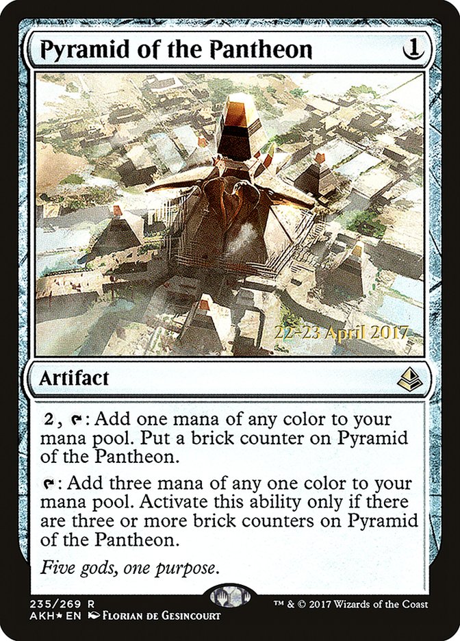 Pyramid of the Pantheon [Amonkhet Prerelease Promos] | GrognardGamesBatavia