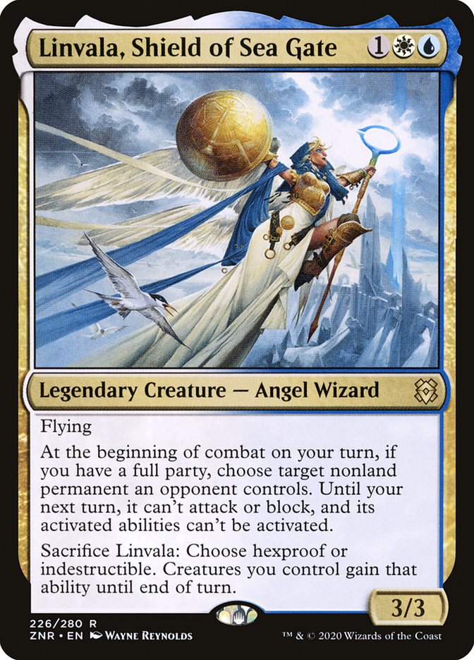 Linvala, Shield of Sea Gate [Zendikar Rising] | GrognardGamesBatavia