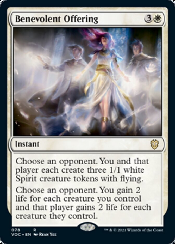 Benevolent Offering [Innistrad: Crimson Vow Commander] | GrognardGamesBatavia