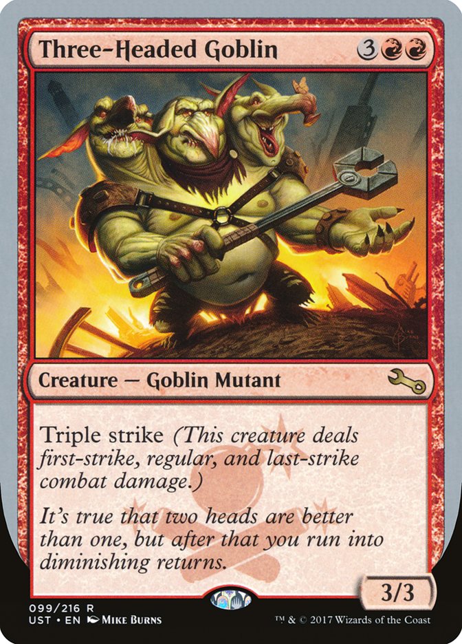 Three-Headed Goblin [Unstable] | GrognardGamesBatavia