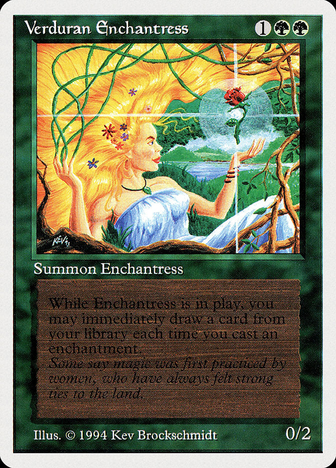 Verduran Enchantress [Summer Magic / Edgar] | GrognardGamesBatavia