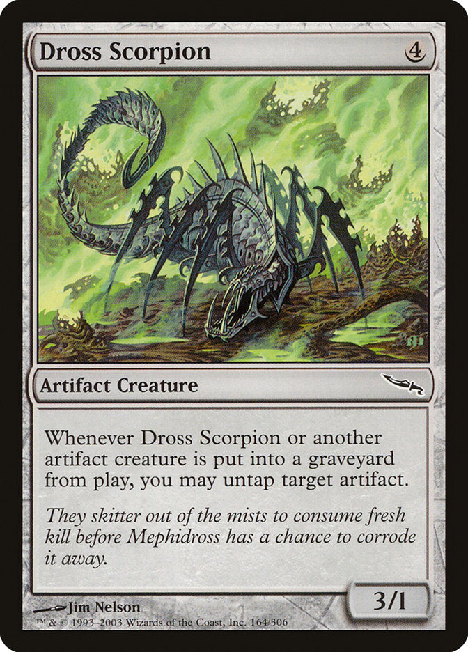 Dross Scorpion [Mirrodin] | GrognardGamesBatavia