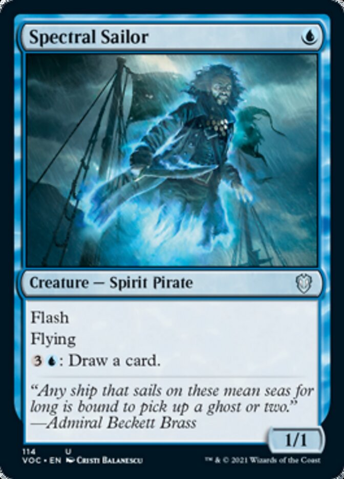 Spectral Sailor [Innistrad: Crimson Vow Commander] | GrognardGamesBatavia