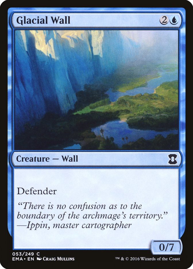 Glacial Wall [Eternal Masters] | GrognardGamesBatavia