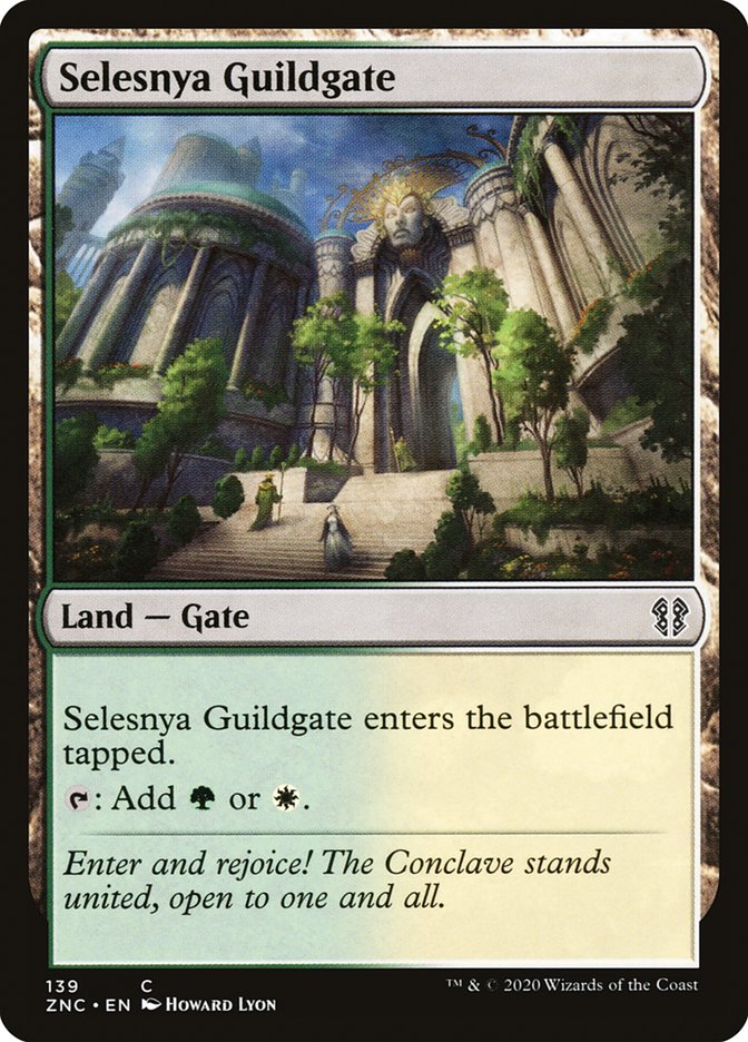 Selesnya Guildgate [Zendikar Rising Commander] | GrognardGamesBatavia